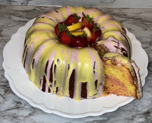 Load image into Gallery viewer, Strawberry-Lemon Pound Cake
